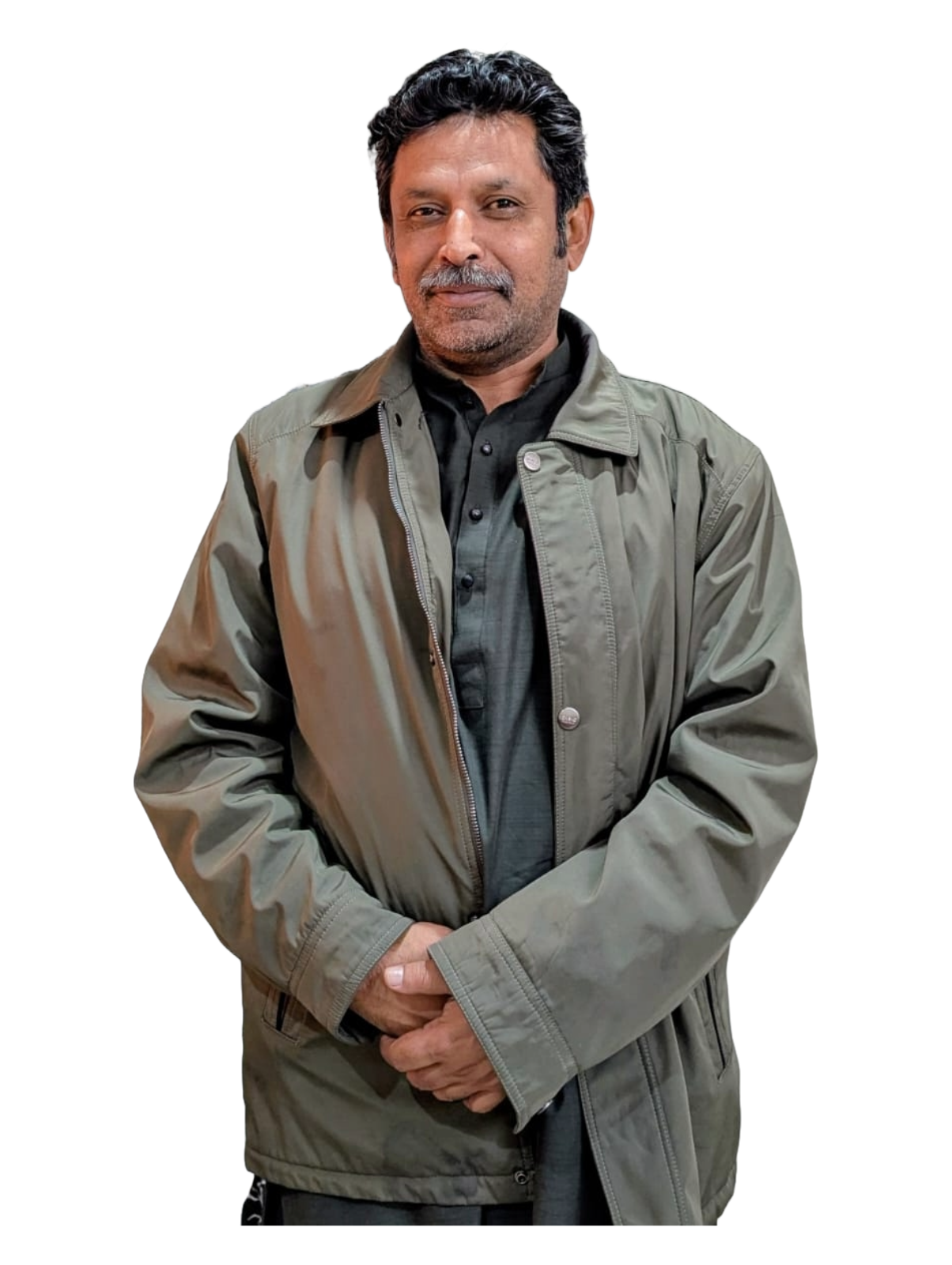 Serious contractor guy